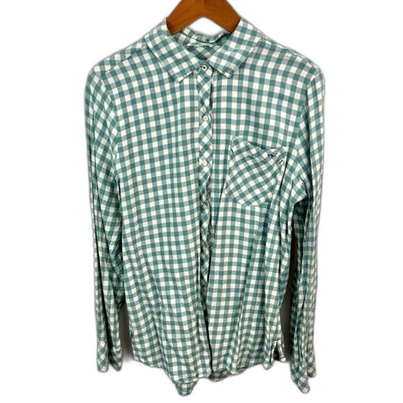 Vineyard Vines Gingham Chilmark Relaxed Button-Down Size 10 - Picture 1 of 16